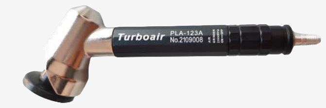 A collection of pneumatic air tools and air grinders for precision grinding and polishing of industrial parts