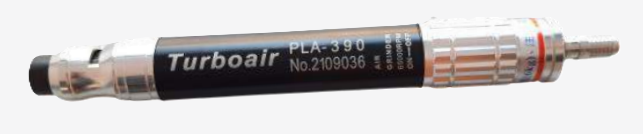 A collection of pneumatic air tools and air grinders for precision grinding and polishing of industrial parts