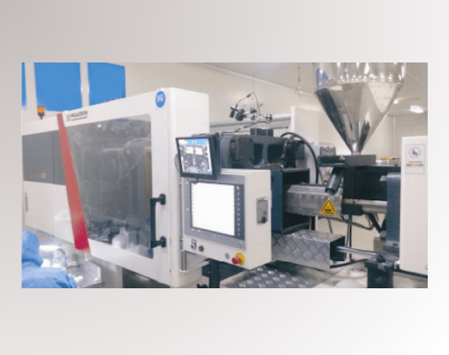 An e-CAMGUARD automated lubrication system for ensuring smooth movement of cam actions in molds.