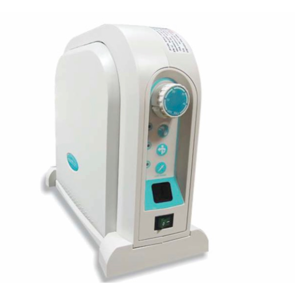 Micromotor polishing machine with foot pedal control, used for precision polishing of small parts in die and mold making.