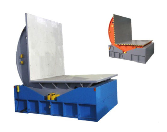 A die and mould flipper for safely and efficiently rotating heavy molds during assembly and maintenance.