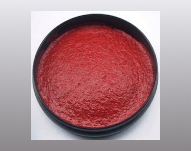 Red mould spotting compound for identifying high spots and ensuring perfect contact between mold halves.