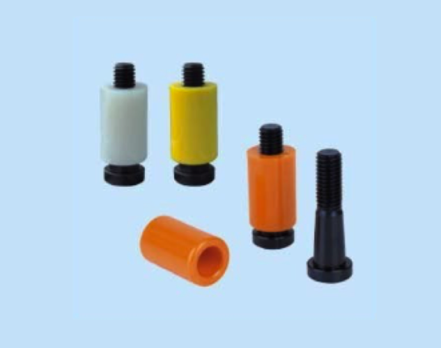 Parting locks for securing mold components and preventing mold separation during the injection process.