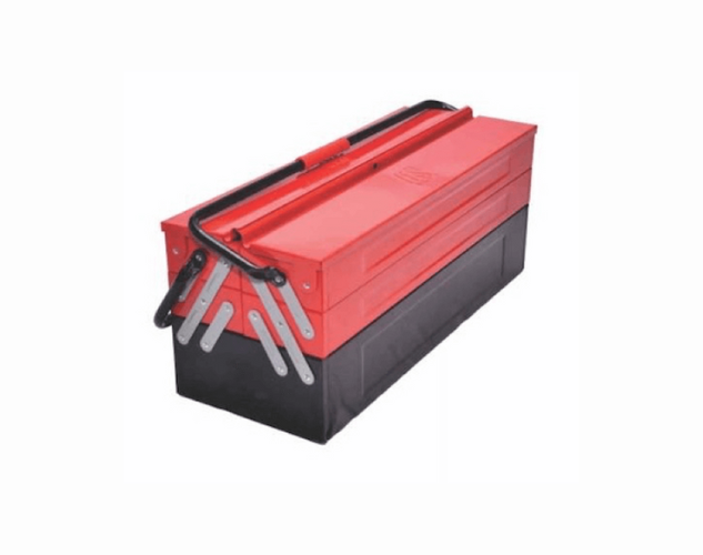 A complete polishing kit in a rugged, portable toolbox on wheels, containing all the tools needed for polishing dies and moulds
