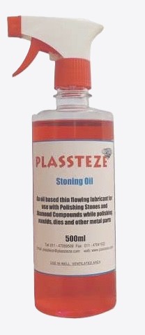 Precision polishing stones in different colors, indicating varying abrasive properties and applications