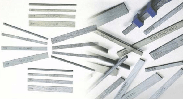 Set of durable polishing stones for consistent, scratch-free surface refinement on intricate parts