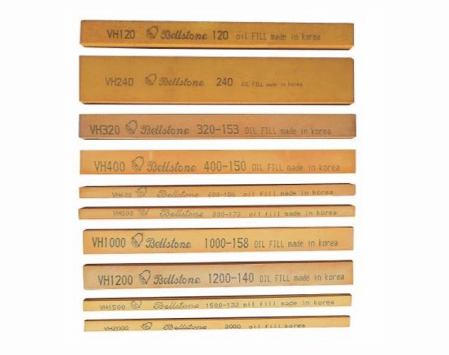 Assortment of polishing stones for fine finishing of molds, dies, and precision components.