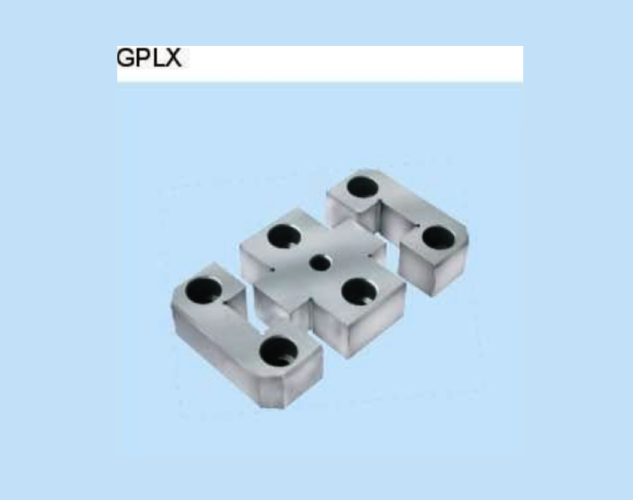 Side interlock components for precise lateral alignment of mold plates and cavities.
