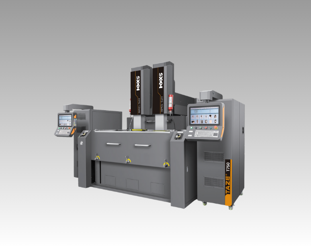A Sinker EDM machine for creating complex cavities and shapes in hard metals, commonly used in die and mold making.