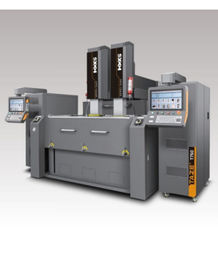 Sinker EDM machine for precision die and mold making; creates complex cavities and shapes in hard metals with electrical discharge